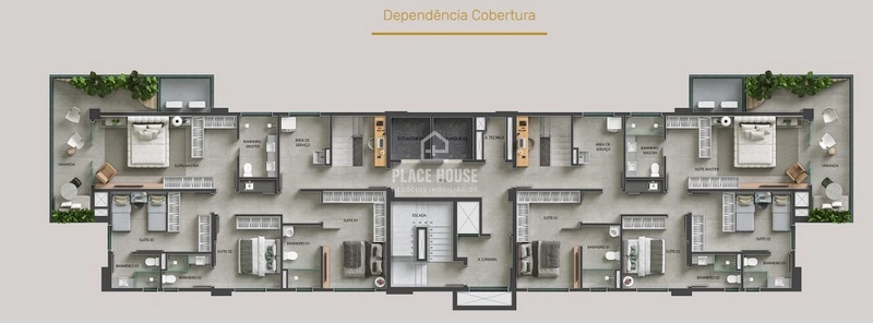 Apartamento 3 dormitório à venda - Morada da Colina - Uberlandia: 4ª foto da galeria de imagens do imóvel