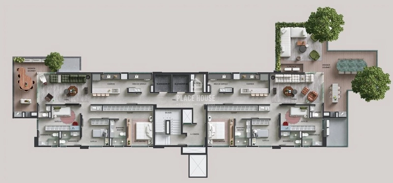 Apartamento 3 dormitório à venda - Morada da Colina - Uberlandia: 19ª foto da galeria de imagens do imóvel