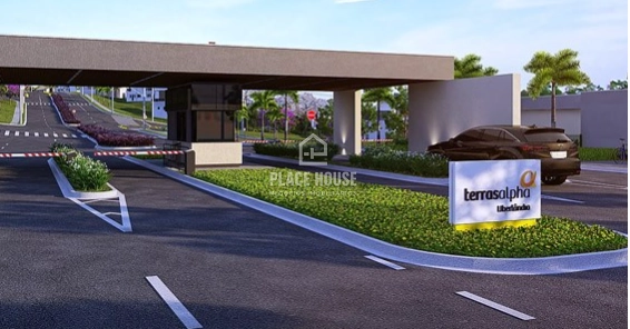 Terreno com 419 m² - Cond. Terras Alpha - Uberlândia: 1ª foto da galeria de imagens do imóvel