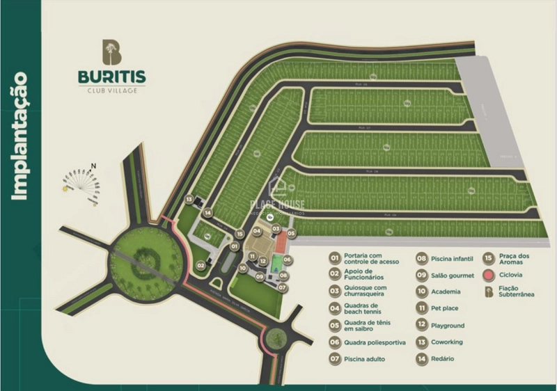 Terreno a partir de 275 m² - Condomínio Buritis Club Village - Uberla: 5ª foto da galeria de imagens do imóvel