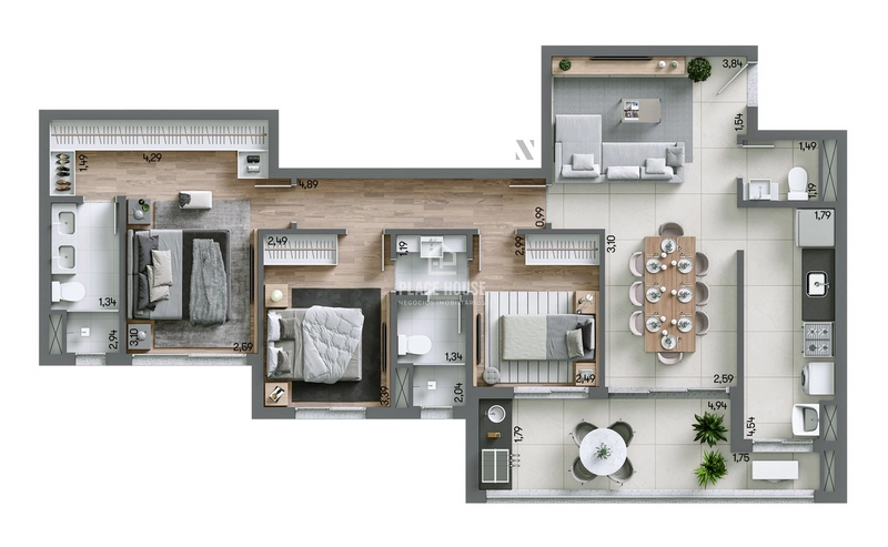 Apartamento com 2 ou 3 quartos 1 suíte - Gávea: 33ª foto da galeria de imagens do imóvel