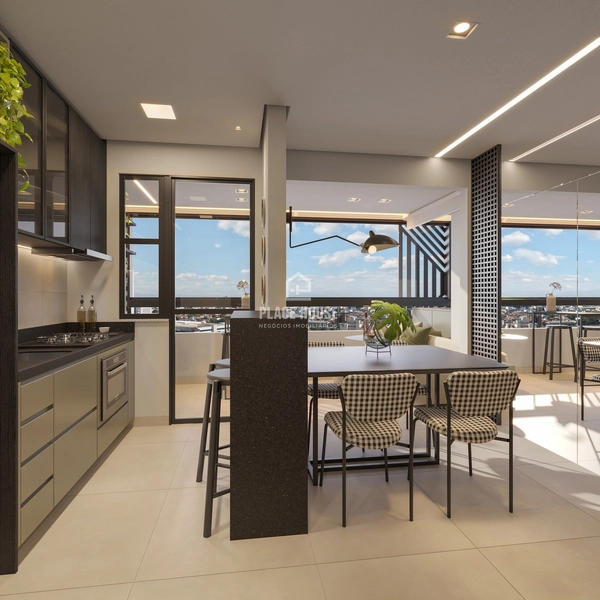 Apartamento com 2 dormitório à venda a partir R$ 517.944,00 - Tibery: 2ª foto da galeria de imagens do imóvel