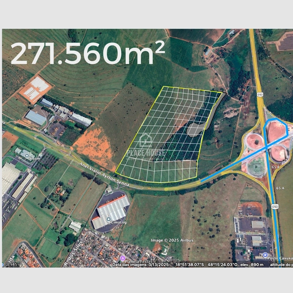 Área a venda 271.000 m² em Uberlândia: 3ª foto da galeria de imagens do imóvel