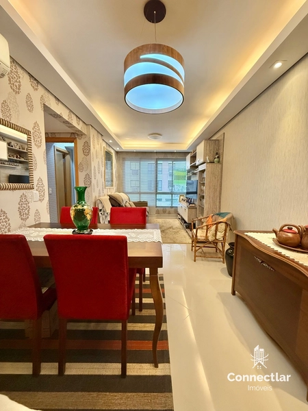 Apartamento semi-mobiliado com 2 dormitórios (1 suíte): 6ª foto da galeria de imagens do imóvel