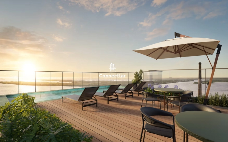 Loft moderno à venda – quarto/sala com vaga rotativa: 5ª foto da galeria de imagens do imóvel