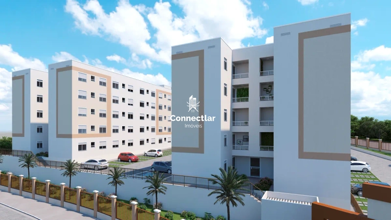 Apartamento 2 dormitórios – varanda com churrasqueira - Porto Ibiza: 4ª foto da galeria de imagens do imóvel