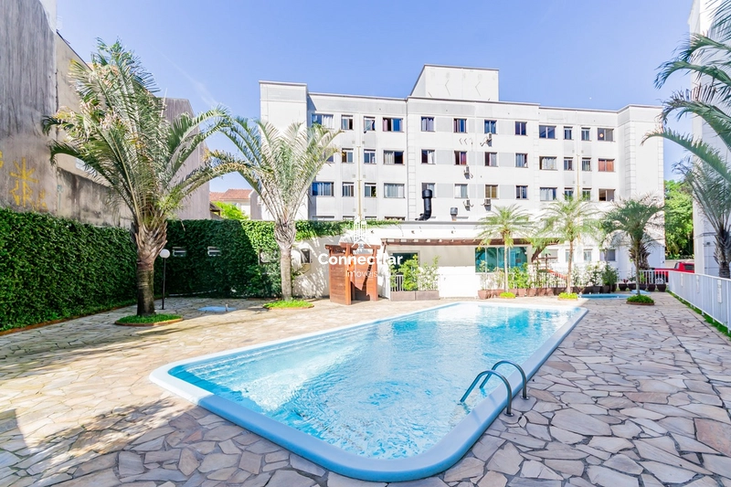 Apartamento térreo reformado com lazer completo no Parque Santa Fé