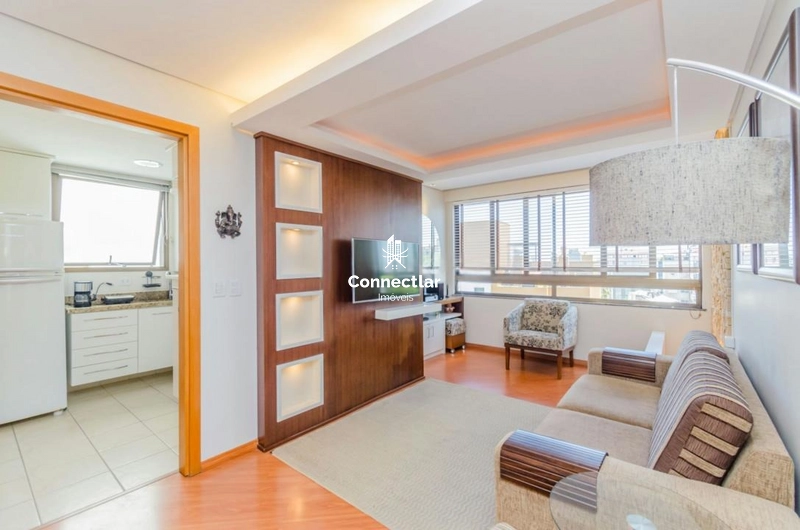 Apartamento em andar alto com vista para o Guaíba no Edifício The Sun: 3ª foto da galeria de imagens do imóvel