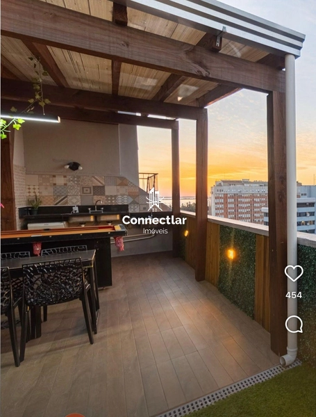 COBERTURA COM TERRAÇO PRIVATIVO, PISCINA, CHURRASQUEIRA E PLACAS SOLAR: 1ª foto da galeria de imagens do imóvel