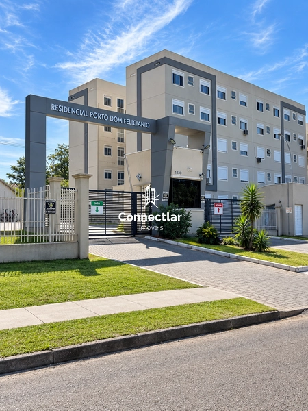 Apartamento de 1 dormitório com vaga na Av. Protásio Alves