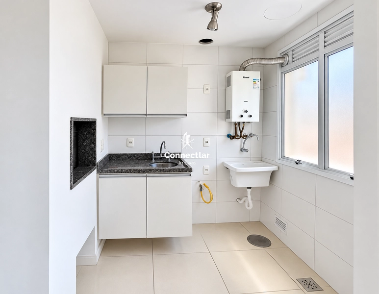 APARTAMENTO DE 1 DORMITÓRIO COM VAGA E CHURRASQUEIRA NO MENINO DEUS: 5ª foto da galeria de imagens do imóvel