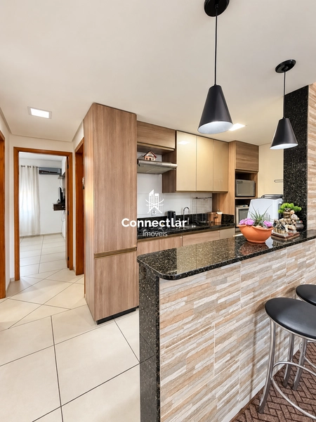 Apartamento 2 Dormitórios com Sacada Ampla e Churrasqueira: 4ª foto da galeria de imagens do imóvel