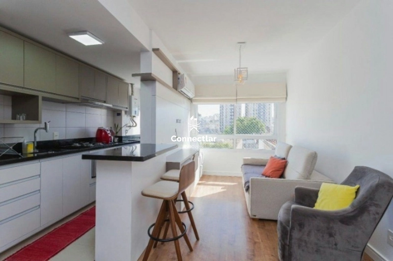Apartamento semimobiliado, projetado e decorado por arquiteta!: 3ª foto da galeria de imagens do imóvel