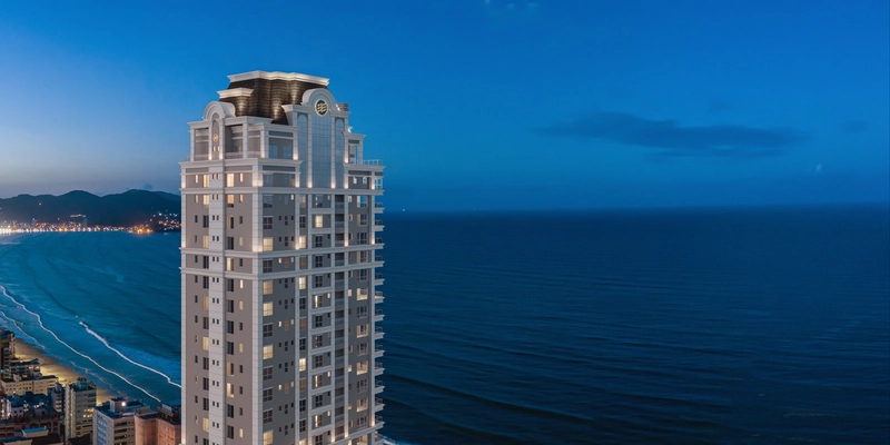 Belíssimo apartamento com vista definitiva para o mar! Padrão Embraed!: 1ª foto da galeria de imagens do imóvel