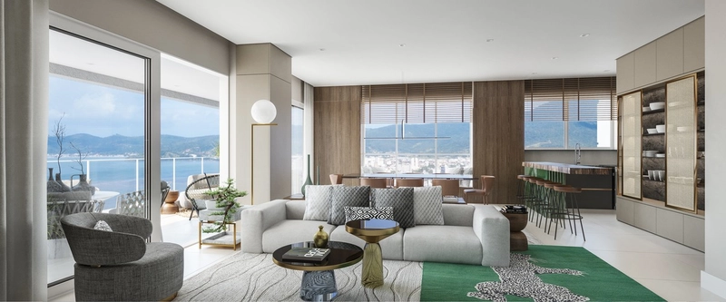 Belíssimo apartamento com vista definitiva para o mar! Padrão Embraed!: 5ª foto da galeria de imagens do imóvel