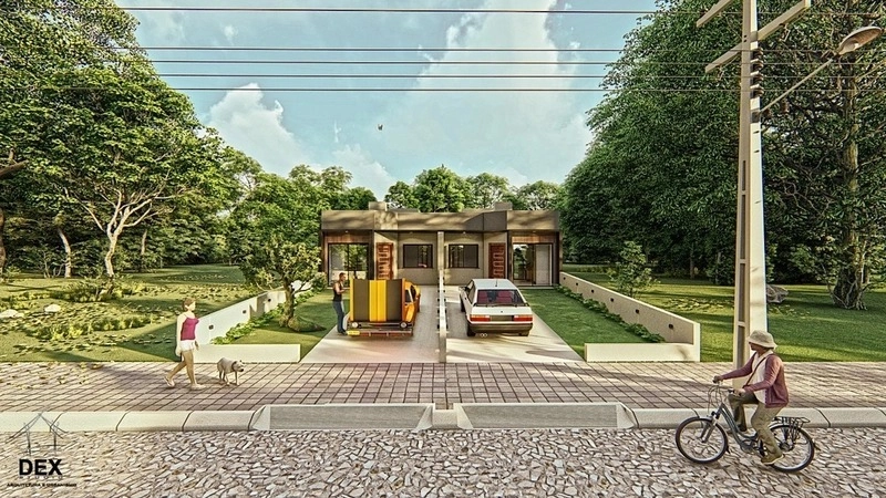 Belíssima casa geminada a 4 quadras do mar: 2ª foto da galeria de imagens do imóvel