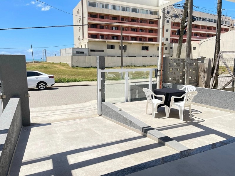 Sobrado com 2 dormitórios mobiliado e sacada com vista para o mar: 6ª foto da galeria de imagens do imóvel