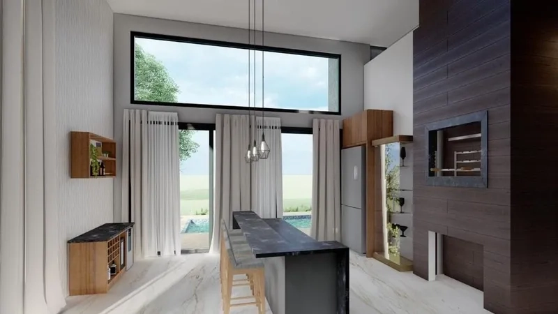 EXCELENTE CASA COM 5 SUÍTES- CONDOMÍNIO CAPÃO ILHAS: 6ª foto da galeria de imagens do imóvel