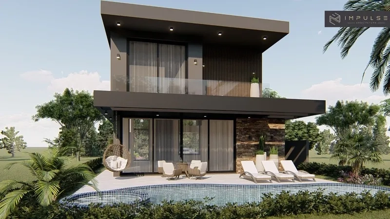 SOBRADO COM 5 SUÍTES- CONDOMÍNIO ILHAS RESORT: 4ª foto da galeria de imagens do imóvel