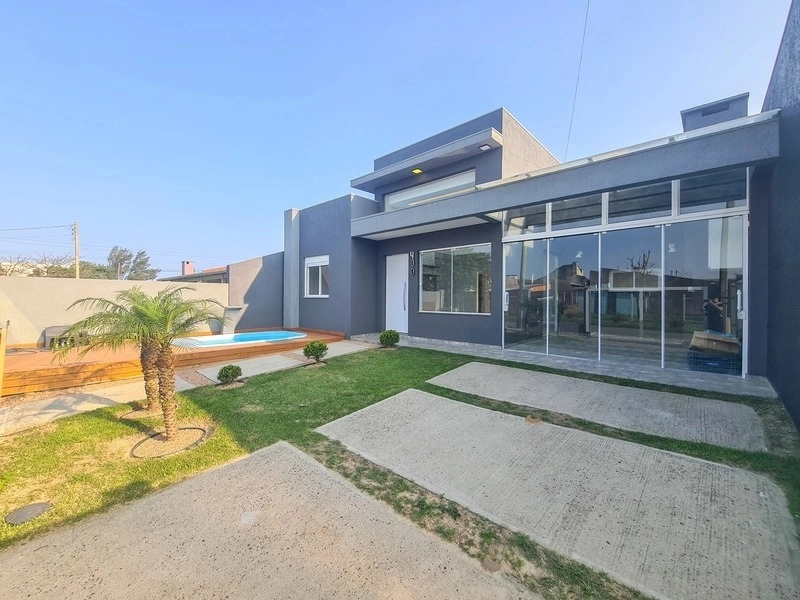 CASA EM ALTO PADRÃO COM 3 DORMITÓRIOS - ARAÇÁ / CAPÃO DA CANOA: 2ª foto da galeria de imagens do imóvel