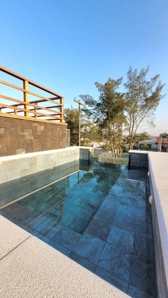 CASA DE CINEMA - MOBILIADA E DECORADA COM PISCINA E SPA: 25ª foto da galeria de imagens do imóvel