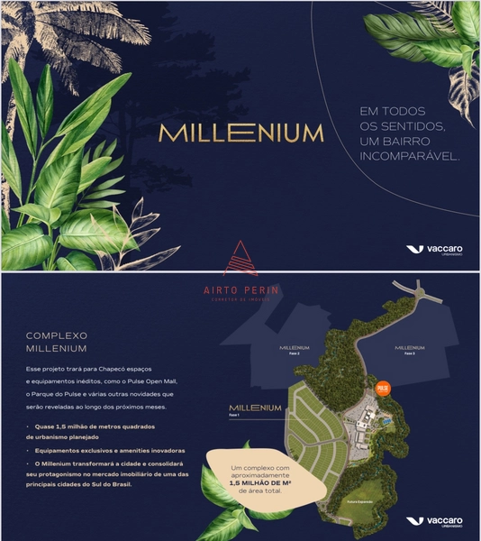 PRÉ LANÇAMENTO - MILLENIUM: 2ª foto da galeria de imagens do imóvel