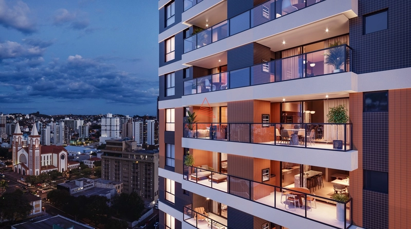 Apartamento 3 suítes no Centro de Chapecó: 2ª foto da galeria de imagens do imóvel