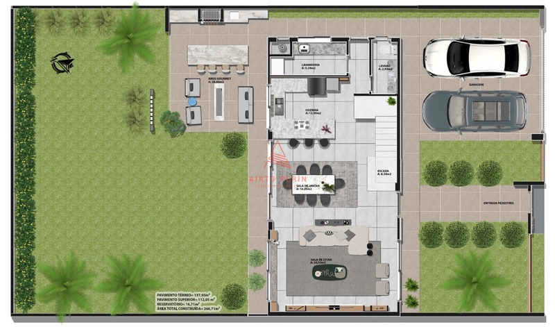 Casa 3 suítes no bairro Paraíso Chapecó: 14ª foto da galeria de imagens do imóvel