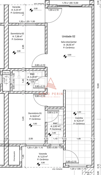 Casa geminada suíte + 1 quarto em Chapecó: 14ª foto da galeria de imagens do imóvel