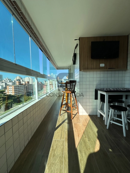 Apartamento na Praia Grande no Boqueirão.: 2ª foto da galeria de imagens do imóvel