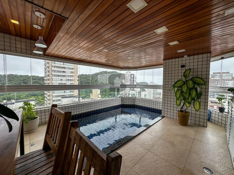 Apartamento na Praia Grande no Bairro no Canto do Forte.: 2ª foto da galeria de imagens do imóvel