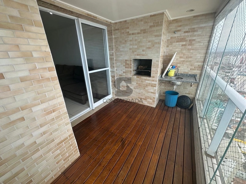 Apartamento na Praia Grande no Bairro Vila Mirim: 2ª foto da galeria de imagens do imóvel