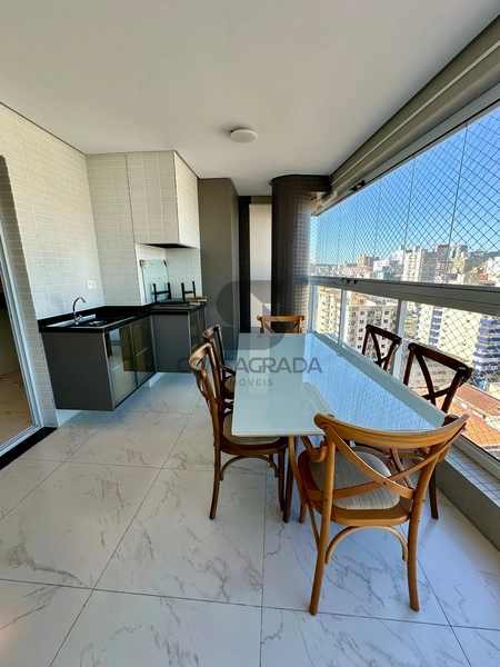Apartamento na Praia Grande no Bairro Guilhermina.: 3ª foto da galeria de imagens do imóvel