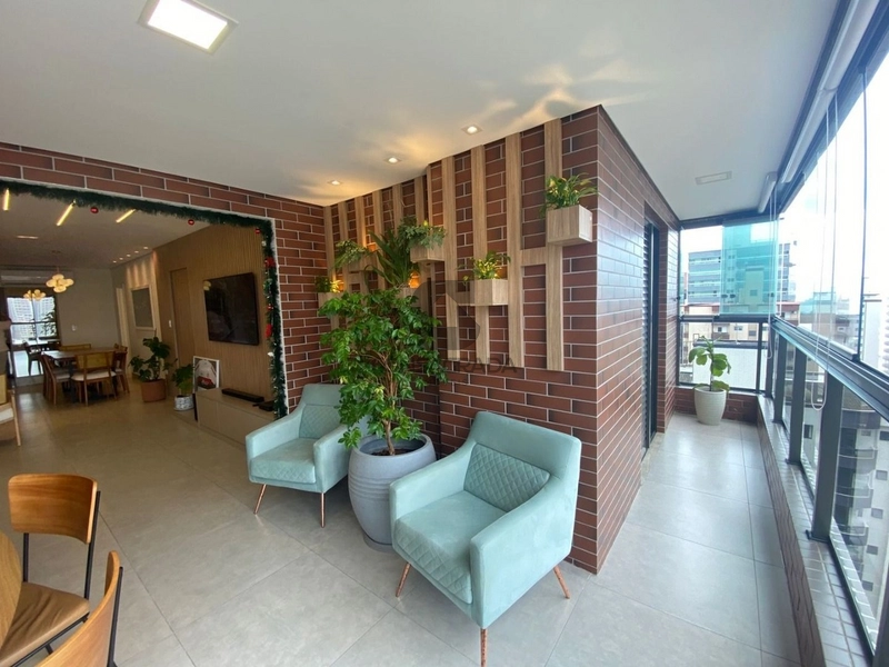 Apartamento na Praia Grande no Bairro Guilhermina.: 3ª foto da galeria de imagens do imóvel