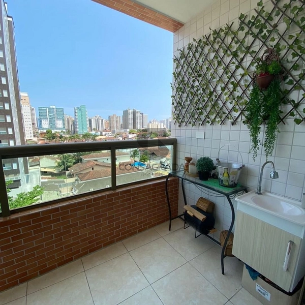 Apartamento na Praia Grande no bairro Canto do Forte.: 5ª foto da galeria de imagens do imóvel