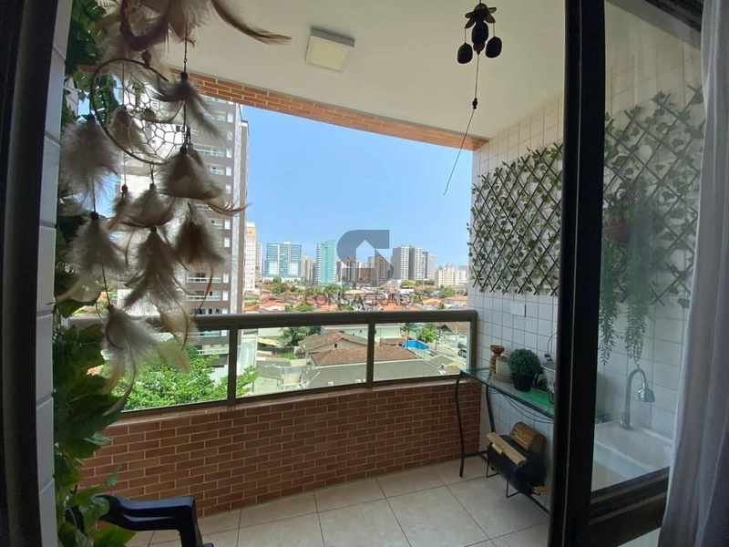 Apartamento na Praia Grande no bairro Canto do Forte.: 3ª foto da galeria de imagens do imóvel