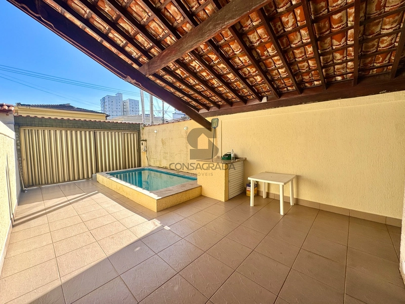 Casa na Praia Grande bairro Guilhermina.: 5ª foto da galeria de imagens do imóvel