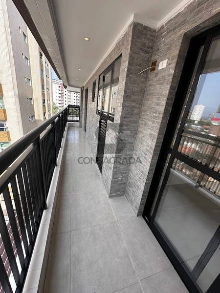 Apartamento na Praia Grande no Bairro Vila Tupi: 3ª foto da galeria de imagens do imóvel