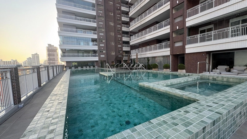 Apartamento na Praia Grande no Bairro Canto do Forte.: 1ª foto da galeria de imagens do imóvel