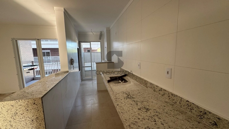 Apartamento na Praia Grande no Bairro Canto do Forte.: 9ª foto da galeria de imagens do imóvel