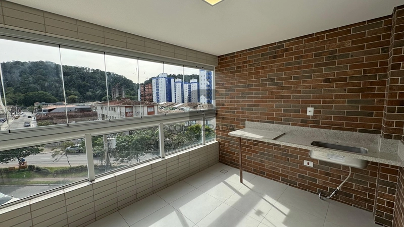 Apartamento na Praia Grande no Bairro Caonto do Forte.: 6ª foto da galeria de imagens do imóvel