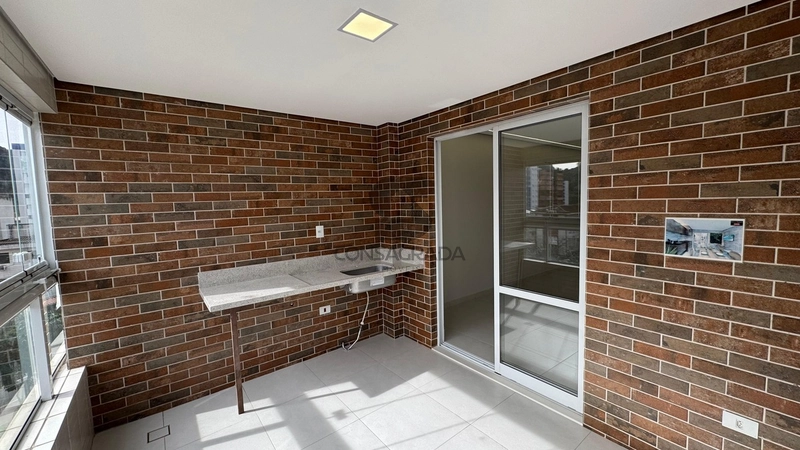 Apartamento na Praia Grande no Bairro Caonto do Forte.: 5ª foto da galeria de imagens do imóvel