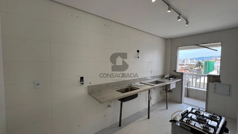 Apartamento na Praia Grande no Bairro Caonto do Forte.: 8ª foto da galeria de imagens do imóvel
