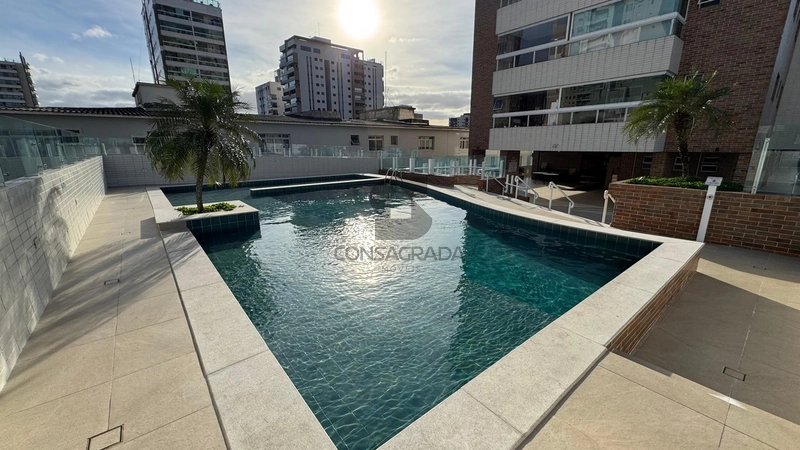 Apartamento na Praia Grande no Bairro Caonto do Forte.: 20ª foto da galeria de imagens do imóvel