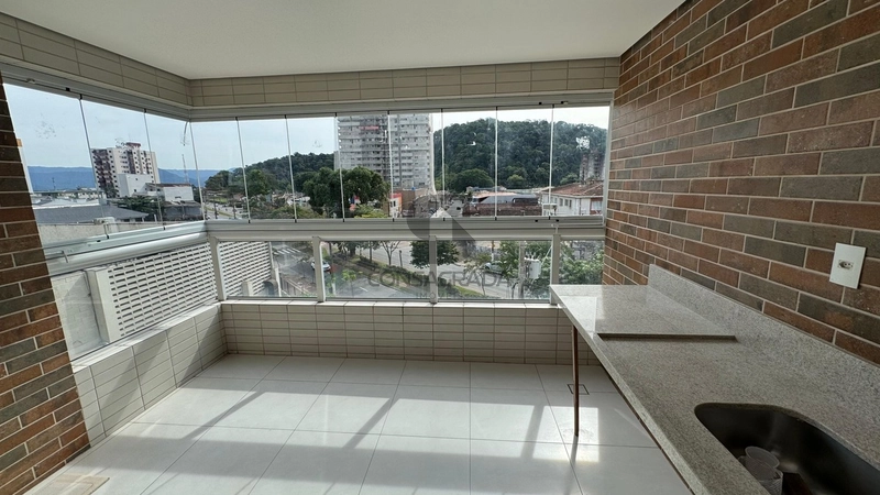 Apartamento na Praia Grande no Bairro Caonto do Forte.: 4ª foto da galeria de imagens do imóvel