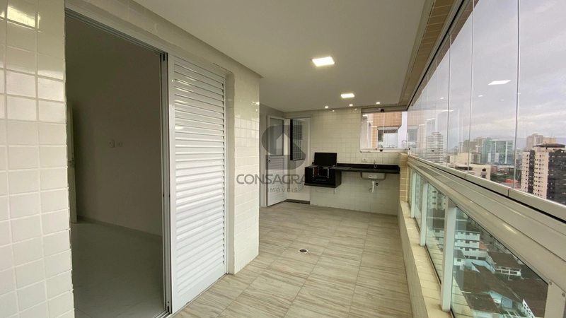 Apartamento na Praia Grande no bairro Canto do Forte.: 2ª foto da galeria de imagens do imóvel
