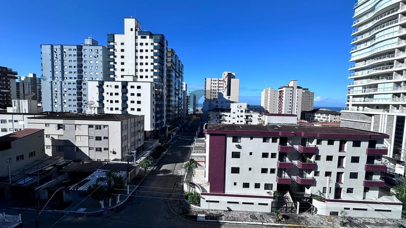 Apartamento na Praia Grande no Bairro Guilhermina.: 3ª foto da galeria de imagens do imóvel