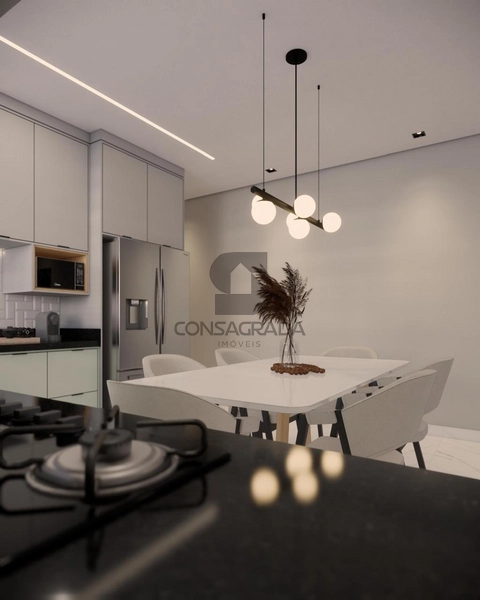 Casa toda mobiliada nova no Bairro Caiçara em Praia Grande: 11ª foto da galeria de imagens do imóvel