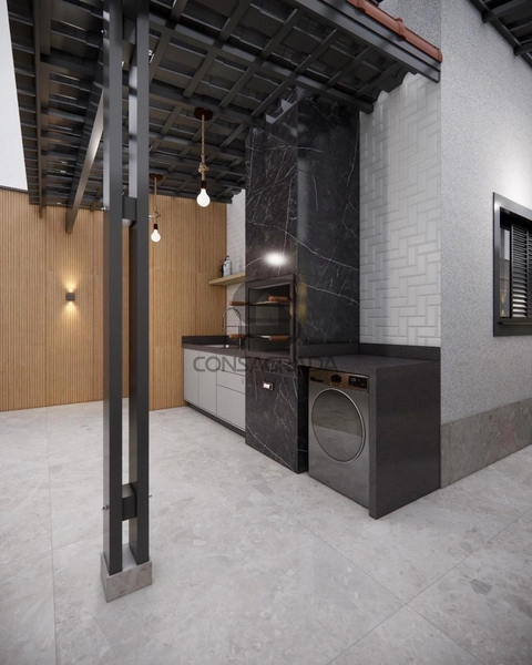 Casa toda mobiliada nova no Bairro Caiçara em Praia Grande: 3ª foto da galeria de imagens do imóvel