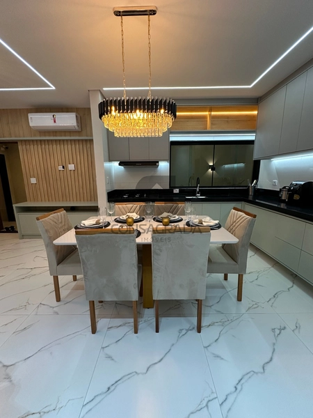 Casa toda mobiliada nova no Bairro Caiçara em Praia Grande: 2ª foto da galeria de imagens do imóvel